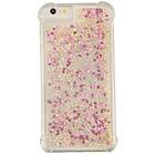 Trolsk Liquid Glitter Case Hearts (iPhone SE3/SE2/8/7/6) Silver