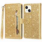 Trolsk Glitter Wallet (iPhone 14 Plus) Svart