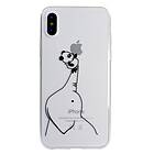 Trolsk Soft TPU Case Panda & Elephant (iPhone Xr)