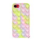 Trolsk Bubble Pop Pastel Hearts (iPhone SE3/SE2/8/7)