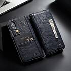 CaseMe Vintage Wallet (iPhone Xs Max) Svart