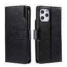 Trolsk Leather Wallet (iPhone 12 Pro Max) Svart