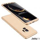 JollyFX 360 Skydd Fram och Bak Case Full Body Skal Samsung Galaxy S9 G960 Guld