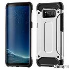 JollyFX Hybrid Armor Case Tufft Robust Skal till Samsung Galaxy S8 Plus G955 Silver