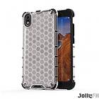 JollyFX Honeycomb Case rustning omslag med TPU Bumper till Xiaomi Redmi 7A Genomskinlig