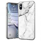 Wozinsky Marble TPU fodral till Samsung Galaxy A41 Vit