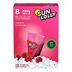 Sun Lolly Ice Lollies Raspberry 520g