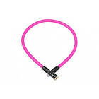 OnGuard Neon Light Cable Lock Rosa 120 cm x 8 mm