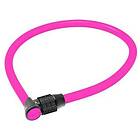 OnGuard Neon Light Combo Cable Lock Rosa 8 x 1200 mm