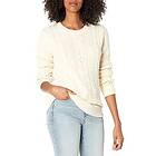 Amazon Essentials Fisherman Cable Long-Sleeved Crewneck Sweater (Women's)
