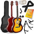 3rd Avenue Full Size 4/4 Acoustic Guitar Pack for Beginners