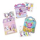 Melissa & Doug Reusable Puffy Stickers Bundle - Dress-Up, Princess & Mermaid
