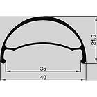 GTR Sl35 27.5´´ Cl Disc Tubeless Mtb Front Wheel Durchsichtig 15 x 110 mm