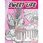 Life SWEET BAKERY coloring book for adults relaxation food coloring book for adults