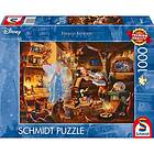 Disney Puslespill Geppettos Pinocchio 1000 brikker, Schmidt