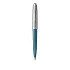 Parker 51 Teal Blue Kulepenn Medium Svart