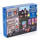 Jigsaw Pets in Paris 1,000-Piece Puzzle