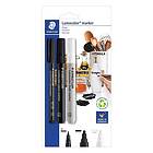 Staedtler Lumocolor Marker, Mixed set 3-pack