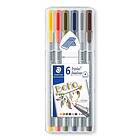 Staedtler Triplus BOHO Fineliner 0,3 mm 6-pack