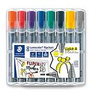 Staedtler Märkpenna Flipchart Lumocolor 8-pack