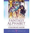 Coloring Book Fantasy Alphabet Magical Creatures