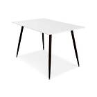 Venture Design Polar matbord Vit/svart 120 x 80 cm