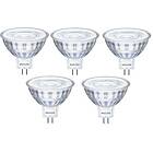 Philips CorePro LED Spot MR16 4.4W 827, 345 lumen, GU5.3, 36°, 5-pack