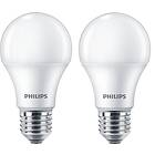 Philips LED Standard 13W 827 1521 lumen E27 A67 matt 2-pack