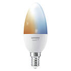 Ledvance smart+ ljuskälla, kronelys, 5W, tunable white, E14, wifi, matt