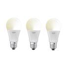 Ledvance smart+ ljuskälla, 9,5W, 2700K, E27, wifi, matt, 3-pack