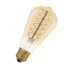 Ledvance 1906 edison guld spiralfil 420lm 4,8W/822 E27 dim