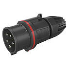 Walther CEE Plug Neo 16A 5P 400V röd, 6H med skruvplint, IP54