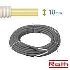 Roth 60 meter Universal Pex Rör-i-Rör 18 mm till vatten och värme