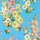 Sanderson Hollyhocks Fire Pink/Bright Blue DOSW217033