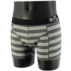 BIG Herrboxer Regular, STRIPE gra/gra