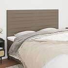 vidaXL Huvudgavlar 4 st taupe 80x5x78/88 cm tyg 3116482