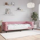 vidaXL Dagbädd rosa 80x200 cm sammet 354240