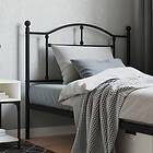 vidaXL Huvudgavel metall svart 100 cm 353468