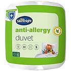 Silentnight Anti Allergy Single Duvet 4.5 Tog Summer Quilt Duvet Anti-Bacterial 