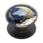 PopSockets PopGrip - Expanding and Grip with a Swappable Top for Smartphones and Tablets - Enamel Fly Me To Moon