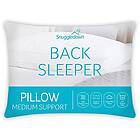 Snuggledown Back Sleeper Pillow 1 Pack Medium Support Pillow for Neck and Should
