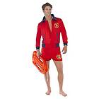 Smiffys Adult Baywatch Lifeguard Costume Chest size MEDIUM