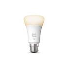 Philips Hue White Single Smart Bulb LED [B22 Bayonet Cap] - 1100 Lumens (75W equ