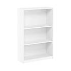 Furinno JAYA Simple Home 3-Tier Adjustable Shelf Bookcase