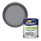 Dulux Quick Dry Satinwood Paint Natural Slate 0.75L