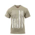 Rothco T-shirt 'Distressed US Flag', Athletic Fit