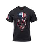 Rothco US Flag Bearded Skull T-Shirt