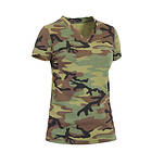 Rothco V-Neck T-shirt för Kvinnor, Lång