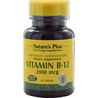 Nature's Plus Vitamin B-12 2000mcg Sustained Release 60 Tablets