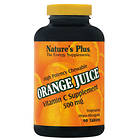 Nature's Plus Orange Juice Chewable Vitamin C 500mg 90 Tablets